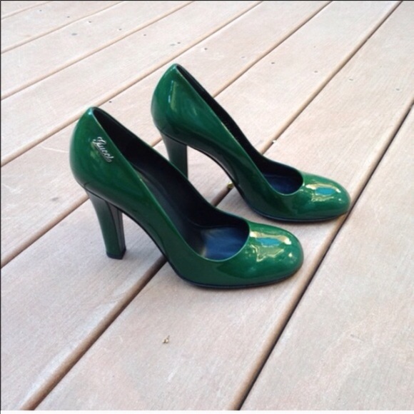 Gucci | Shoes | Green Gucci Heels 